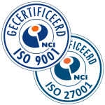ISO 9001 and ISO 27001 certificering